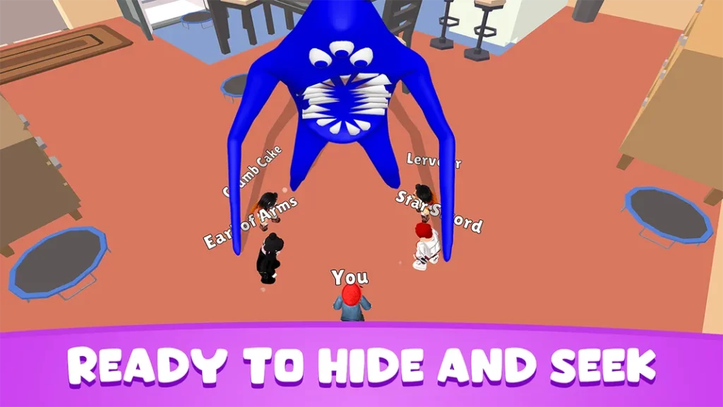 Hide and Go Seek: Monster Hunt — игра в жанре экшн, в которой нужно убегать от монстров
