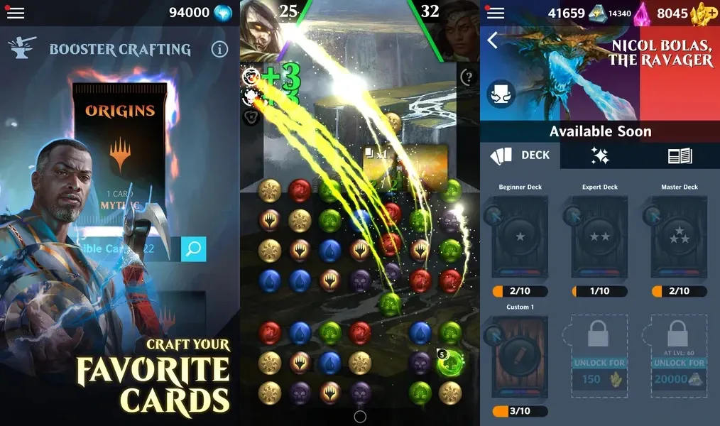 Magic: Puzzle Quest — игра «три в ряд» с тысячами волшебных карт