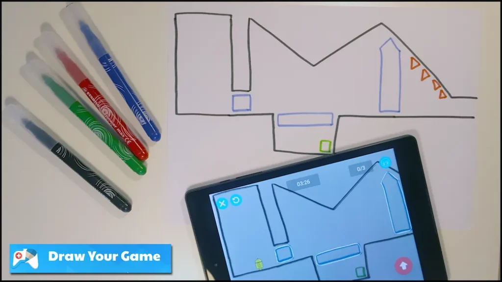 Нарисуй свою игру / Draw Your Game - приключение через сотни доступных уровней