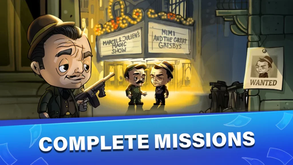 Собери свой отряд в игре Босс мафии / Idle Mafia Empire