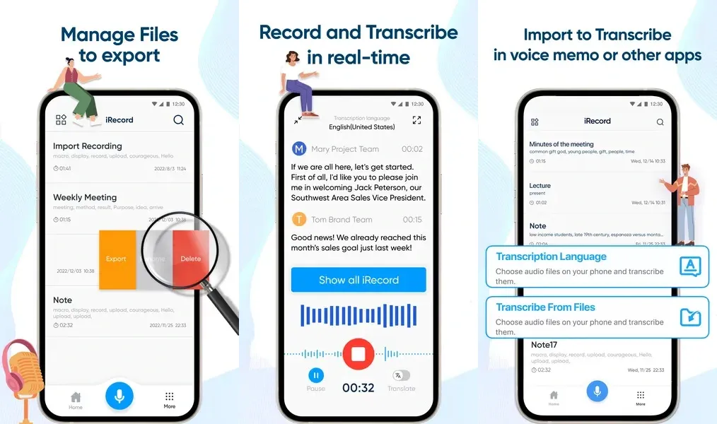 iRecord — качественное приложение для записи с широким набором удобных функций