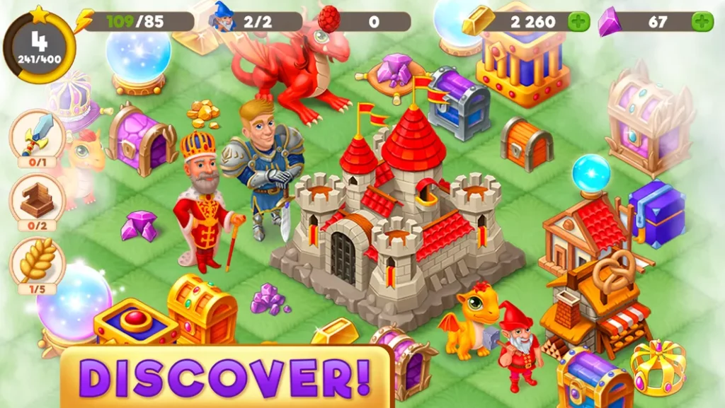 Kingdom Merge - наслаждайтесь веселой фоновой музыкой и ярким дизайном