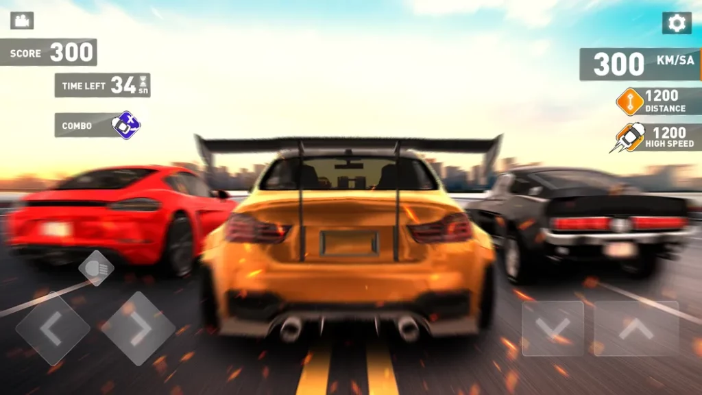 Отличная графика в игре PetrolHead Highway Racing