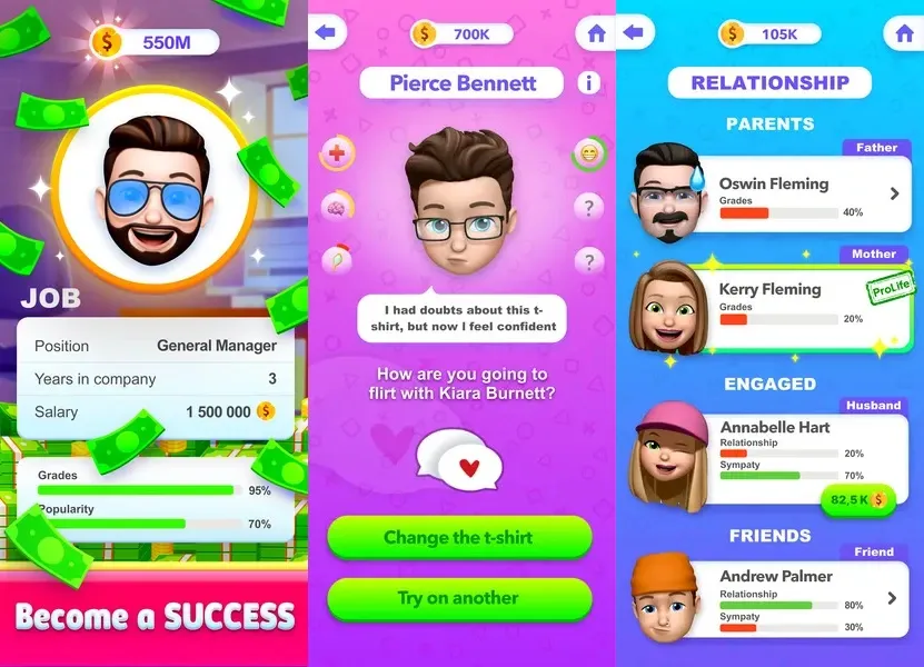 Story Life Simulator – игра-симулятор жизни с веселыми взаимодействиями