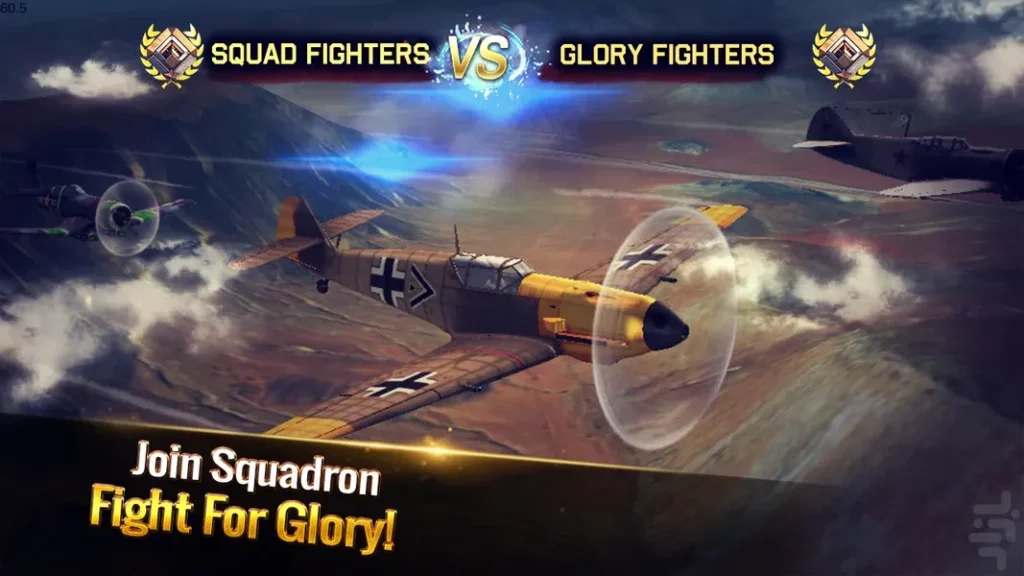 Высококачественная графика ААА в игре Ace Squadron: WWII Conflicts