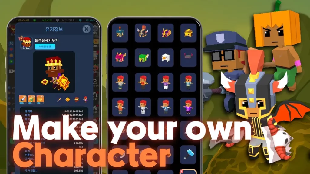 Опыт участия в интерактивных мероприятиях в игре Charge Hero IDLE