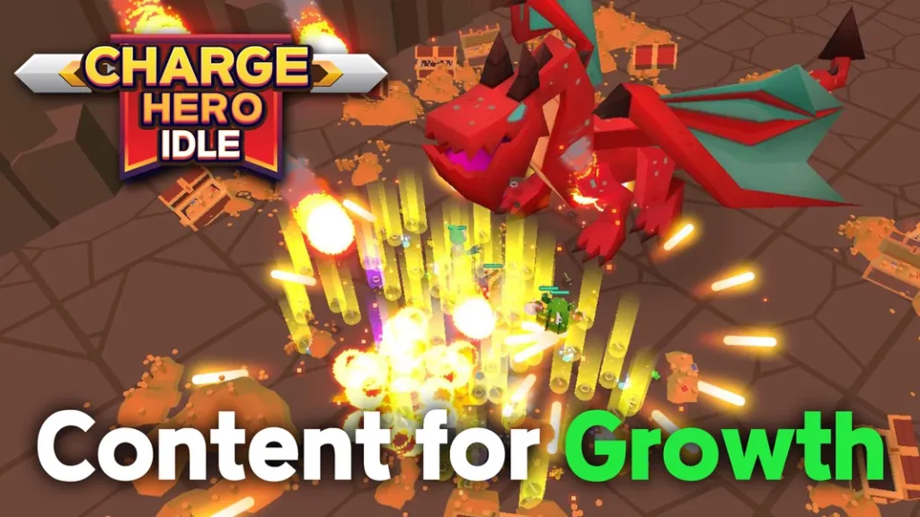 Charge Hero IDLE — ролевая игра, позволяющая вам развивать воинов для уничтожения монстров