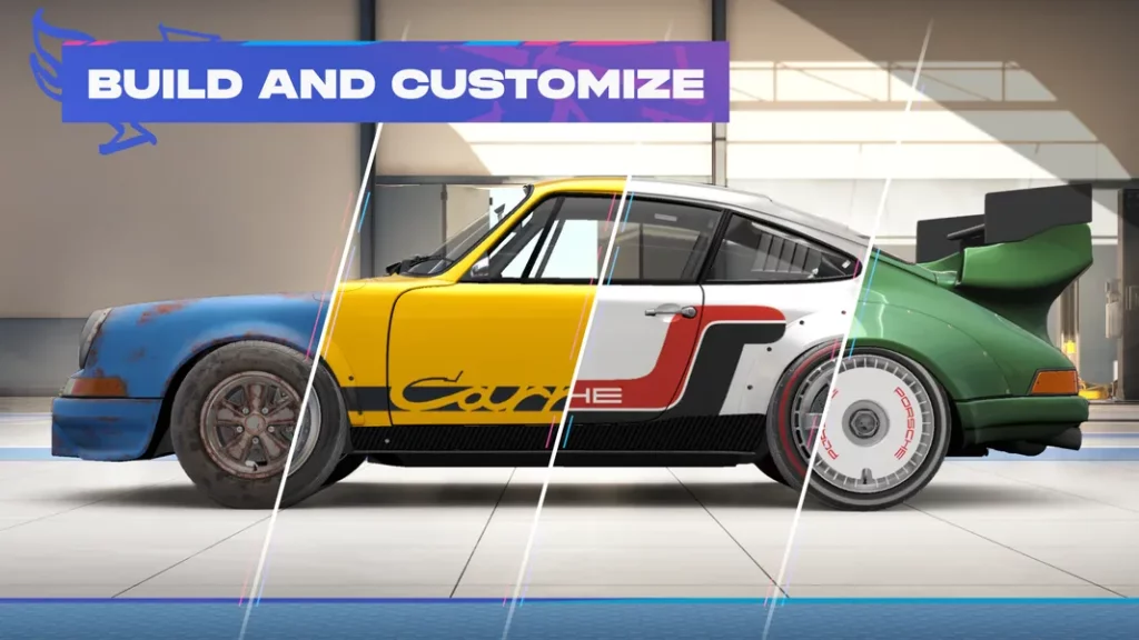 Завершите уровни «три в ряд» в игре Custom Car Works