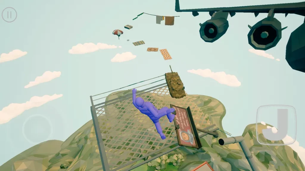 Only Up! Parkour Ragdoll – потрясающая 3D-игра в паркур с бесконечным контентом