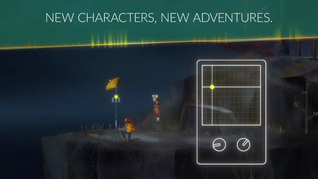 Красивая графика в игре OXENFREE II: Lost Signals