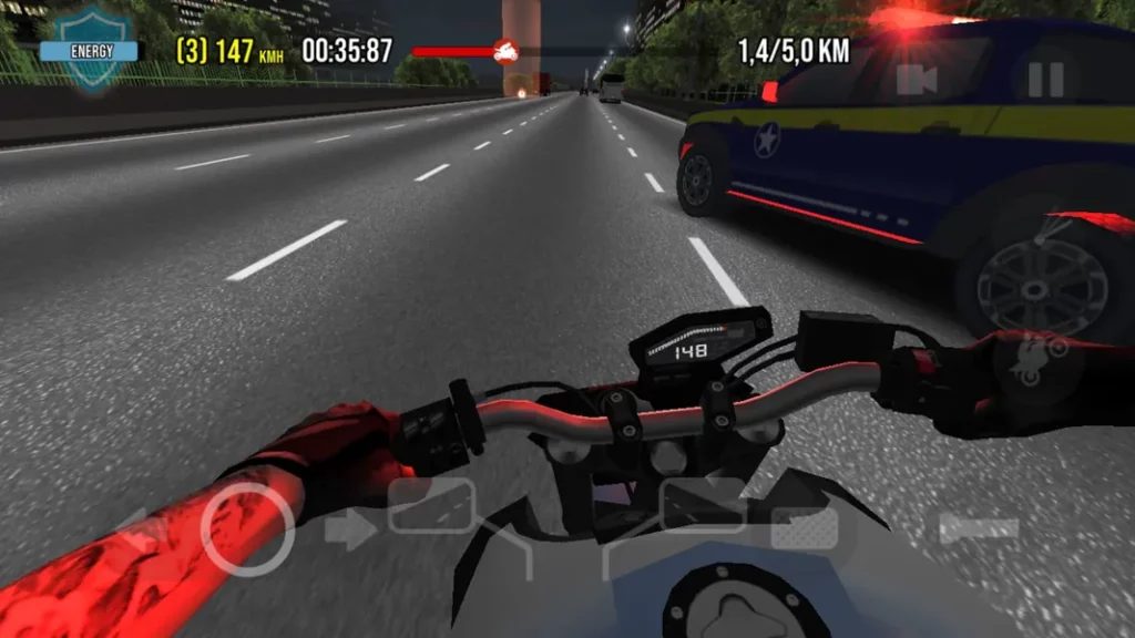 Собирайте бонусы, чтобы разблокировать мотоциклы в игре Traffic Motos 3