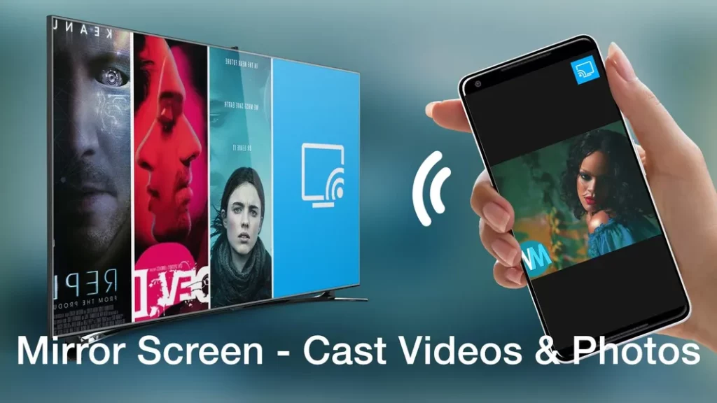 Полезная функция дублирования экрана в приложении TV Cast for Chromecast