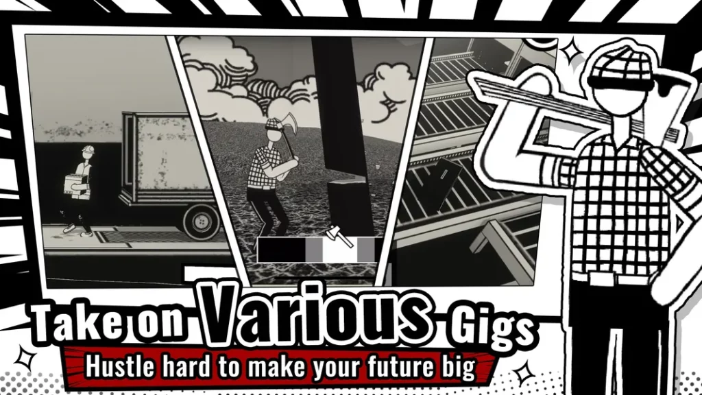 Gig Life Tycoon – игра-симулятор жизни на улице