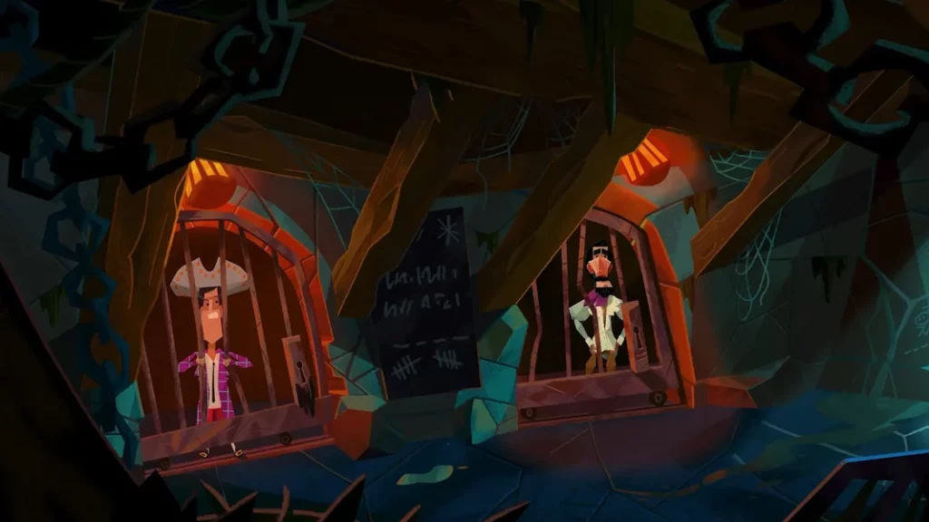Графика и звук в игре Return to Monkey Island