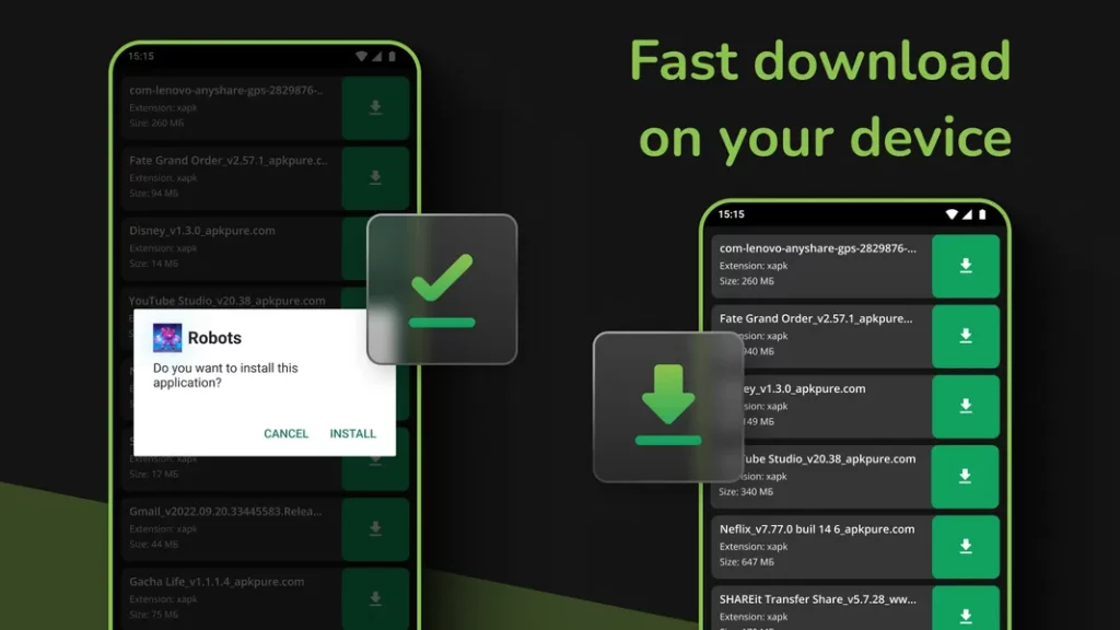 XAPK Installer - удобная поддержка управления файлами