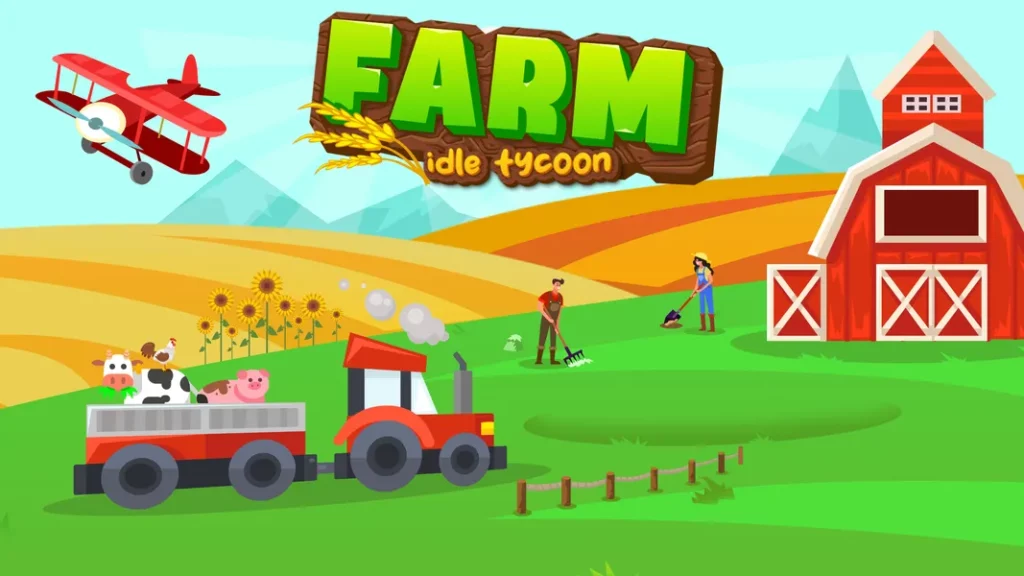 Farm: Idle Empire Tycoon - стройте, управляйте и развивайтесь