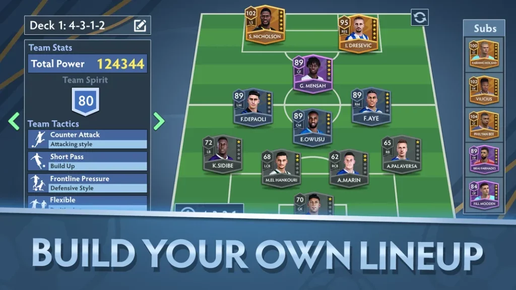 KICK 24: Pro Football Manager – спортивная игра, позволяющая стать настоящим футбольным менеджером