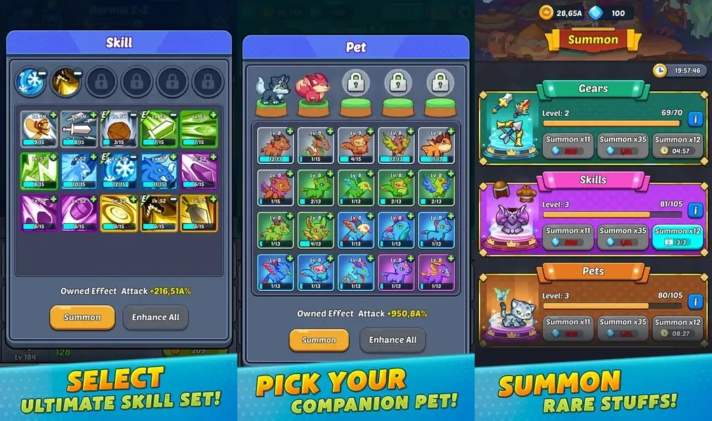 Увеличивайте свою силу бесконечно в игре Monster Slayer