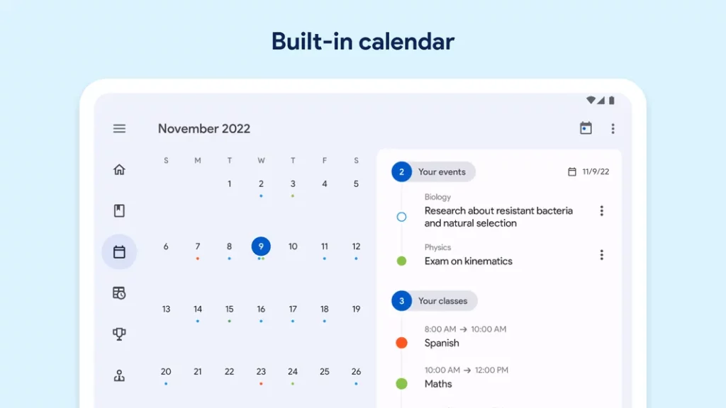 Делитесь своим расписанием эффективно в приложении School Planner