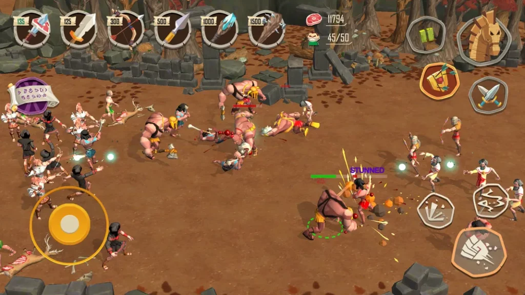 Укрепите свою армию в игре Trojan War: Спарта воины