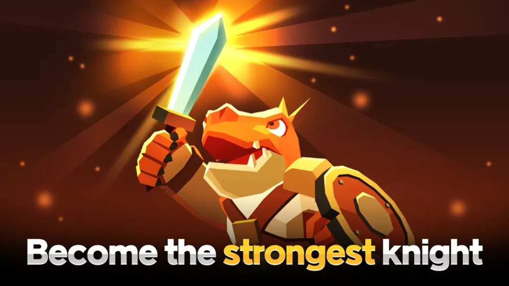 Dino Knight – ролевая игра, позволяющая перевоплотиться в рыцарей-динозавров