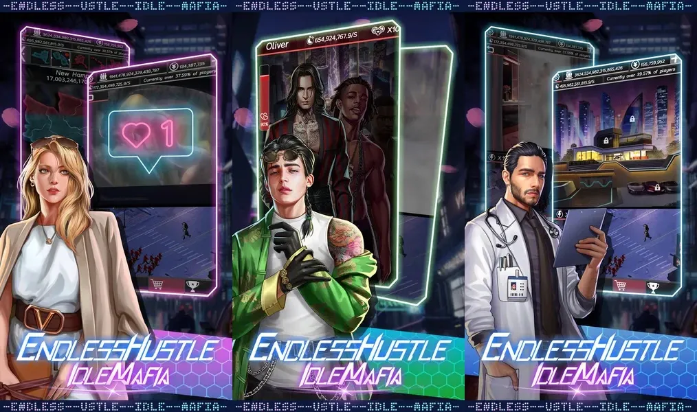 Функция автоматизации в игре Endless Hustle: Idle Mafia