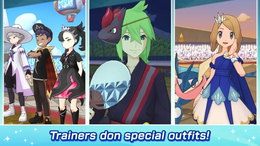 Pokémon Masters EX – наслаждайтесь моментами тренировок, сражаясь с армией опытных покемонов