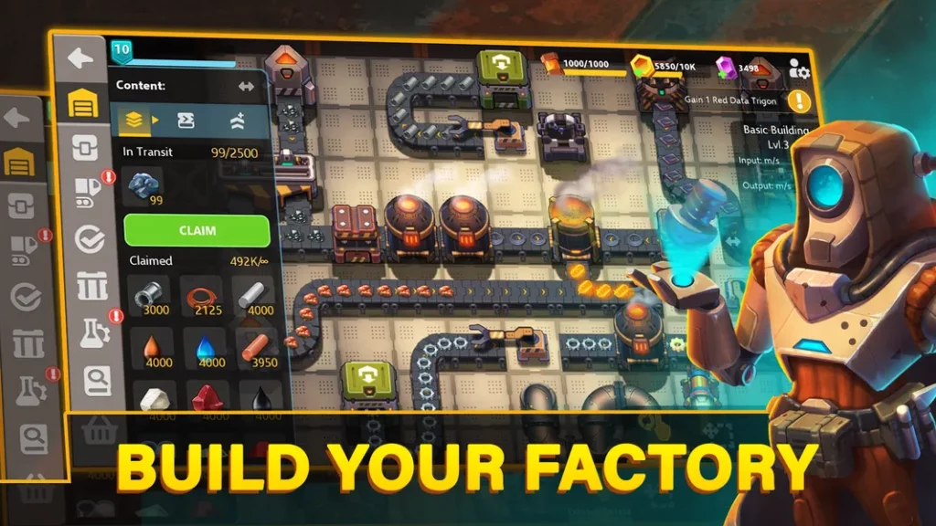 Современная и реалистичная графика в игре Sandship: Crafting Factory