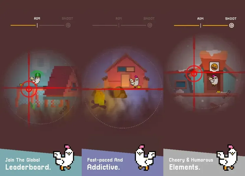 Зарабатывайте достижения и открывайте ценные награды в игре Who Let The Chickens Out?