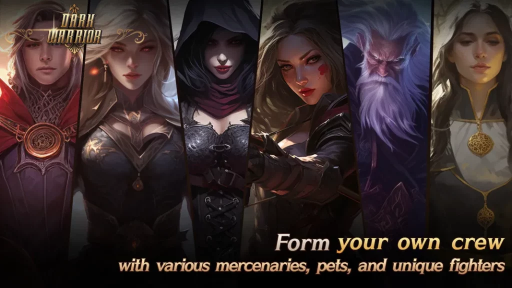 Dark Warrior Idle – игра-симулятор позволяет вам развить темного воина