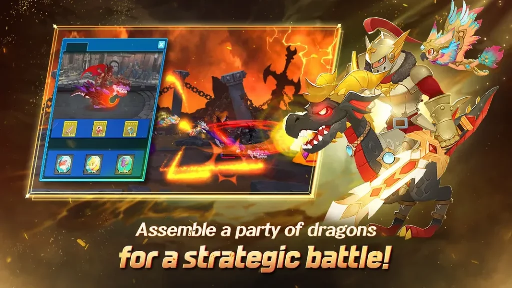 Dragon Rider Idle – играйте за героя и сражайтесь против темного лорда