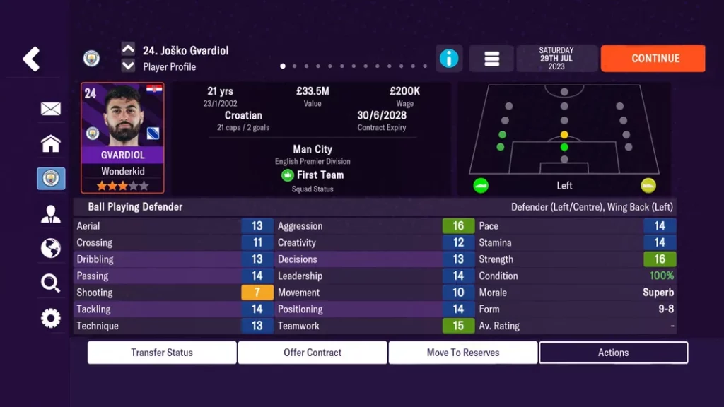 Football Manager Mobile 2024 – игра-менеджер, которая превратит вас в босса элитной футбольной команды