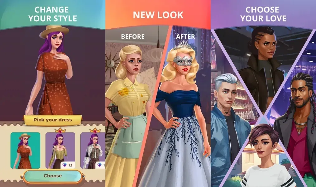 Love Unlocked: Your Stories – интерактивная приключенческая игра с захватывающим сюжетом
