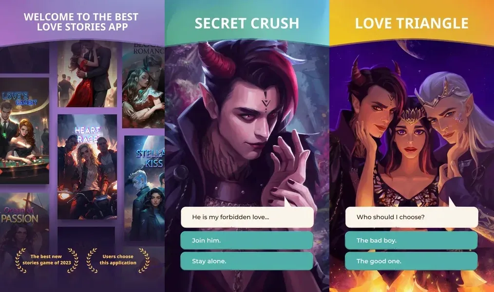 Love Unlocked: Your Stories - интуитивно понятный интерфейс в сочетании с качественной графикой