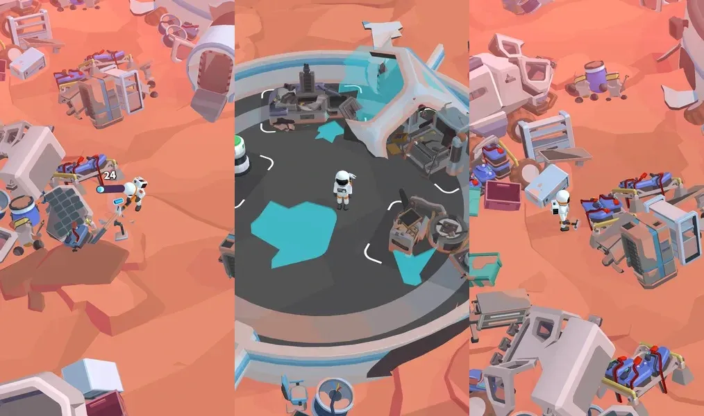 Mars Survivor – казуальная игра, в которой рассказывается о битве за выживание на Марсе