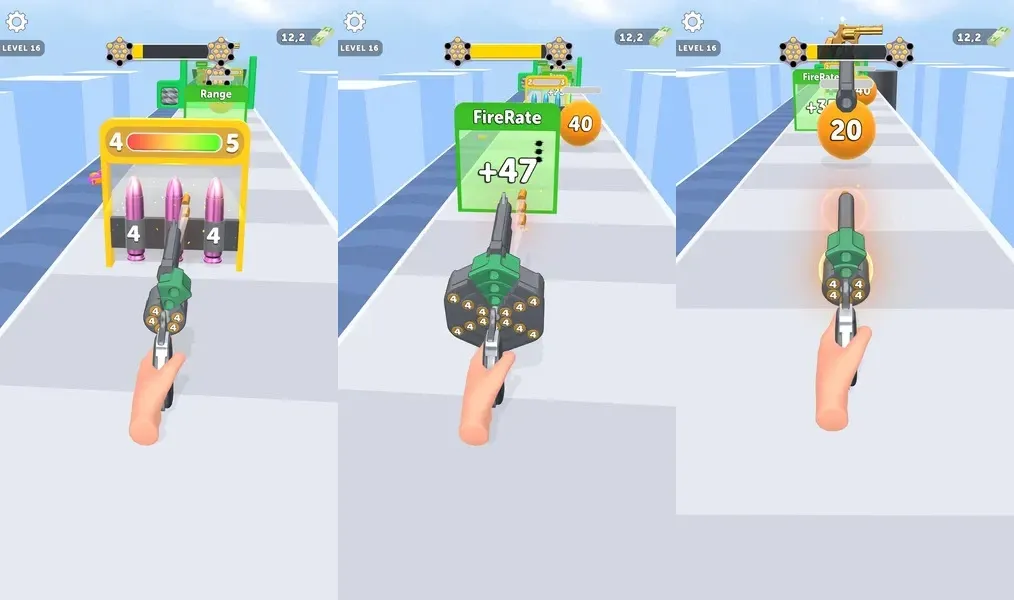 Revolver Rush – казуальная игра, предлагающая сложные миссии с оружием