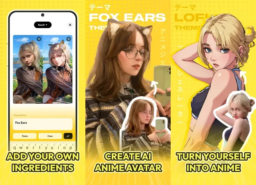 AI Anime Filter - приложение для редактирования фотографий в стиле аниме