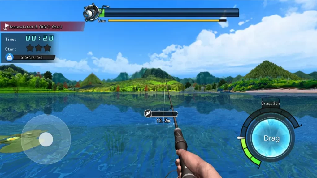 Красивая 3D-графика в игре Fishing Master