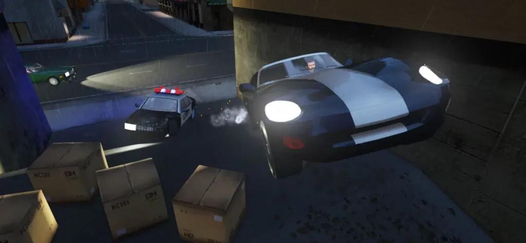 Высокоскоростное вождение в GTA III – NETFLIX