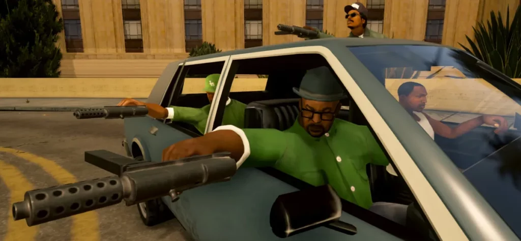 Что нового в GTA: San Andreas – NETFLIX?