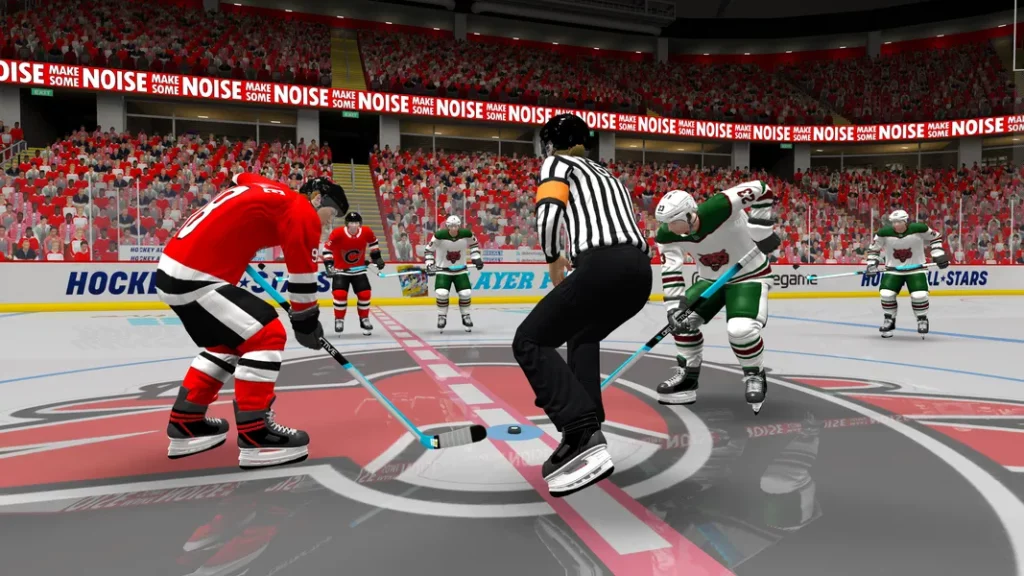 Hockey All Stars 24 – новейшая хоккейная игра с мощными улучшениями