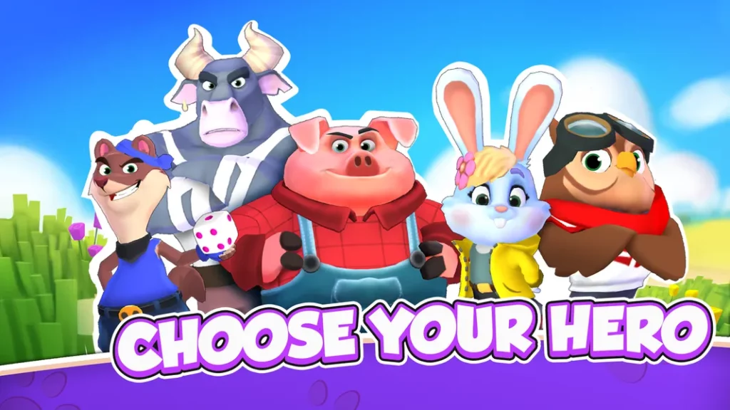 Графика и звук в игре Ludo: Animal Heroes