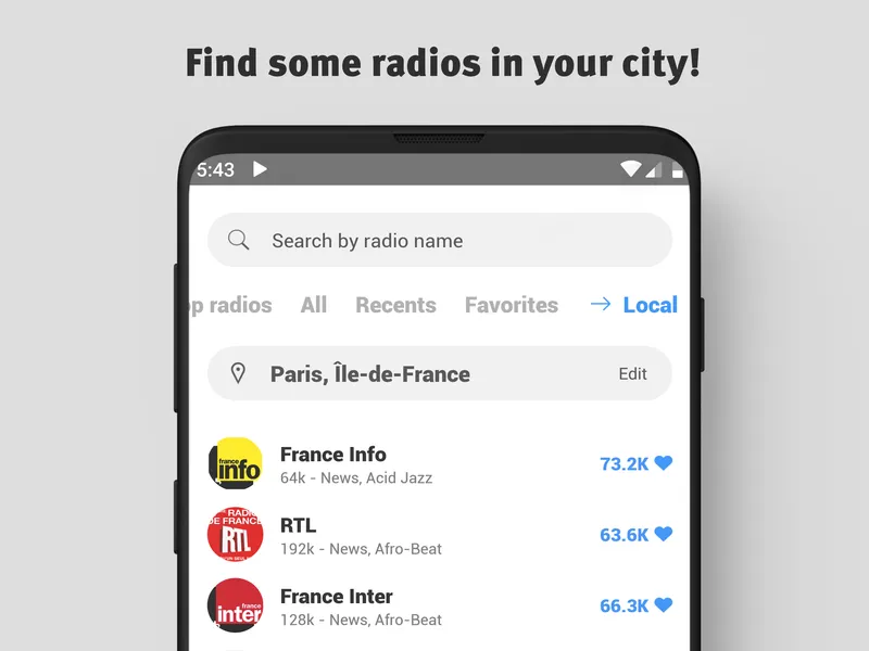 World Radio FM Online / Мировое Радио FM Онлайн – приложение для прослушивания радио