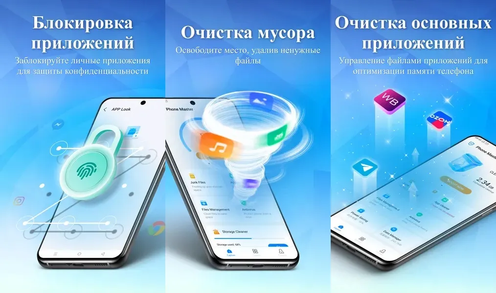Защитите свою конфиденциальность с помощью приложения Phone Master