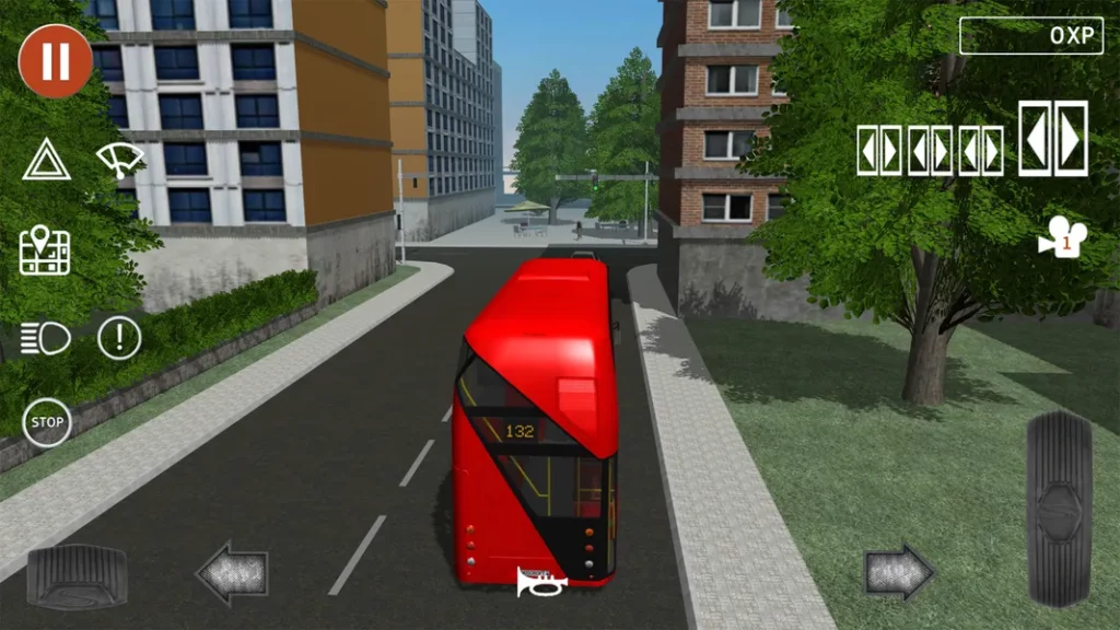 Очень реалистичная физика в игре Public Transport Simulator