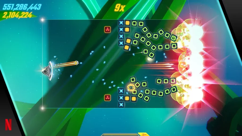 Динамический механизм стрельбы в игре Shatter Remastered
