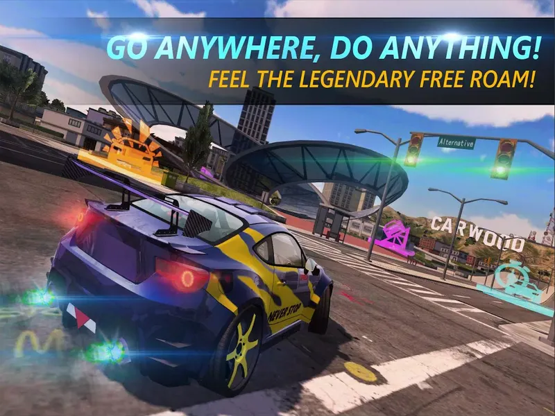 Яркая графика и звук в игре Speed Legends