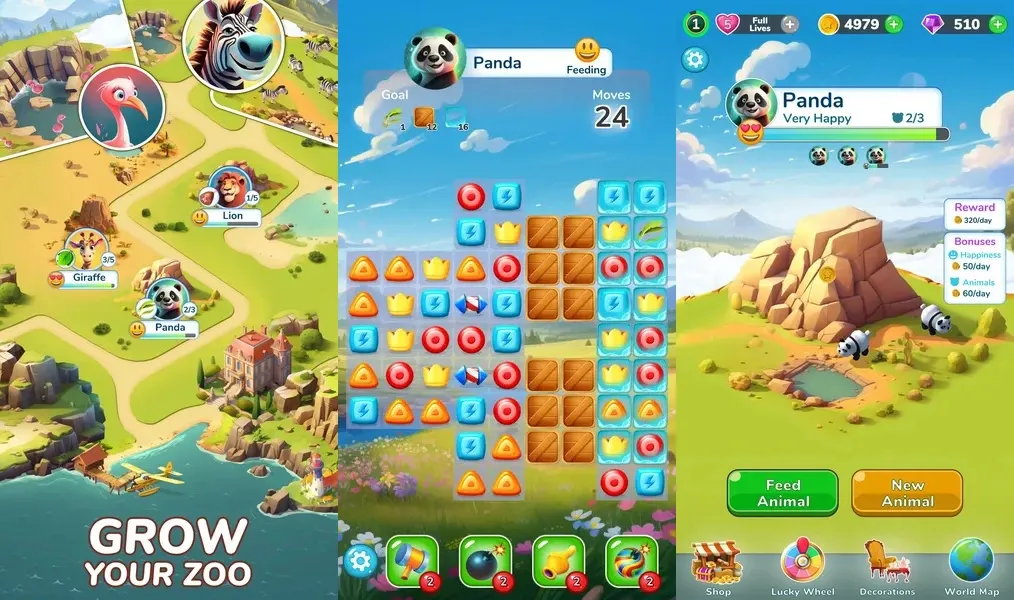 Zoo Valley – игра о строительстве зоопарка для игроков, которые любят животный мир