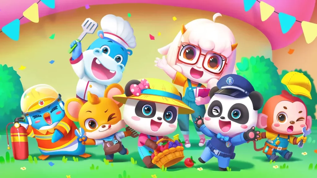 Все персонажи BabyBus Kids из мультяшного мира BabyBus
