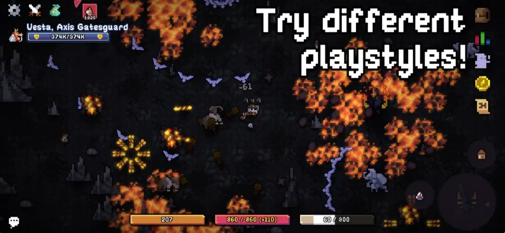 Геймплей в игре Darza's Dominion